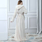Peignoir Polaire Femme Long Blanc